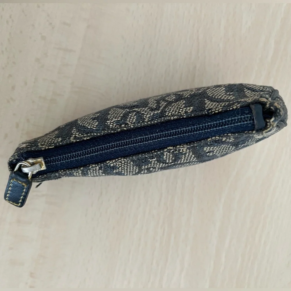 Christian Dior Trotter Coin Purse Oblique Saddle Vintage - Picture 8 of 15